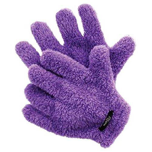 CURL KEEPER - Purple Quick Dry Styling Gloves
