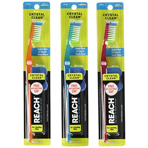 Reach Toothbrush, Medium, Full Head 11 - (Pack of 6)