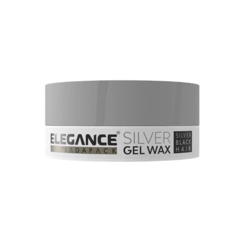 Elegance Silver Color Wax Strong Hold 4.93 Oz