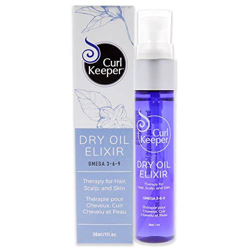 Curl Keeper Dry Oil Elixir (RICH IN OMEGA 3, 6, AND 9 )1 oz