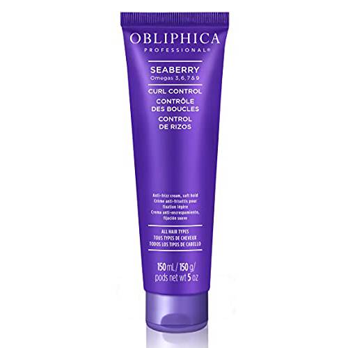 Obliphica Professional Seaberry Curl Control -Thick to Coarse Hair, 5 oz.