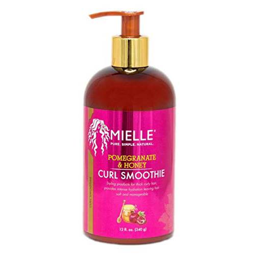 Mielle Organics Pomegranate And Honey Curl Smoothie 12Oz (Pack of 2)