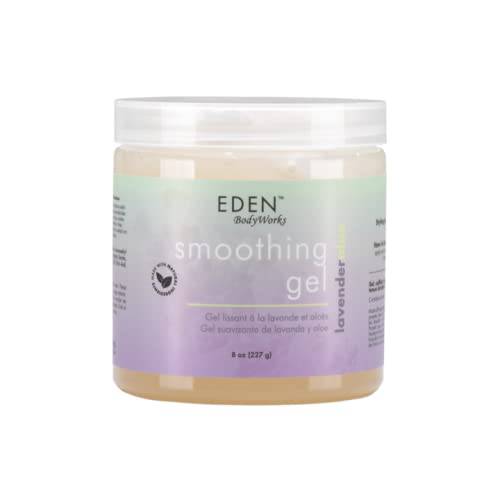 EDEN BodyWorks Lavender Aloe Smoothing Hair Gel (8 oz) - Enhances Curly or Natural Hair Look – Smooth Frizz & Tame Flyaways