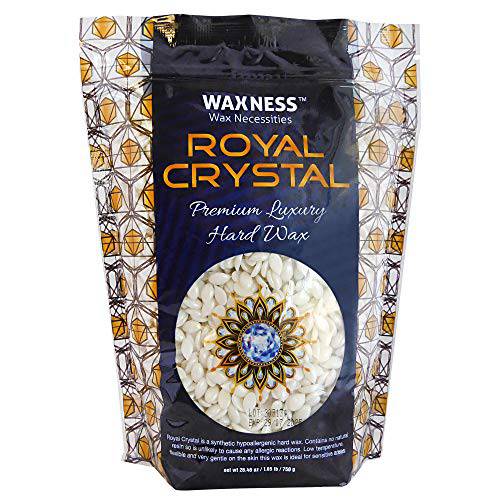 Waxness Wax Necessities Luxury Polymer Blend Hard Royal Crystal Wax 1.65 Pound