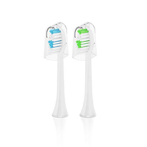 Acteh Toothbrush Heads, Acteh Heads (White Glue Green)