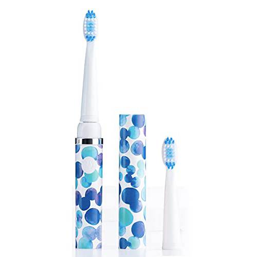 Go Sonic Toothbrush by Pop Sonic | The Go Everywhere Sonic Toothbrush - Blue Bubble