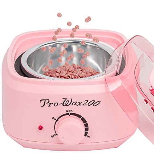 LXIANGN Wax Warmer for Hair Removal,Portable Electric Roll On Wax Heater Home Waxing Machine for Women and Men (pink 4)