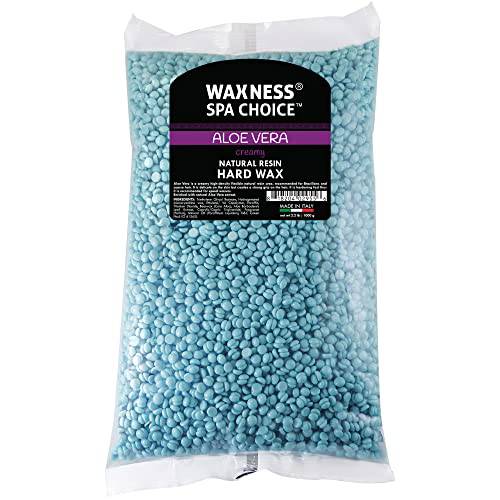 Waxness Spa Choice Aloe Vera Hard Wax Beads 2.2 lb / 1 kg