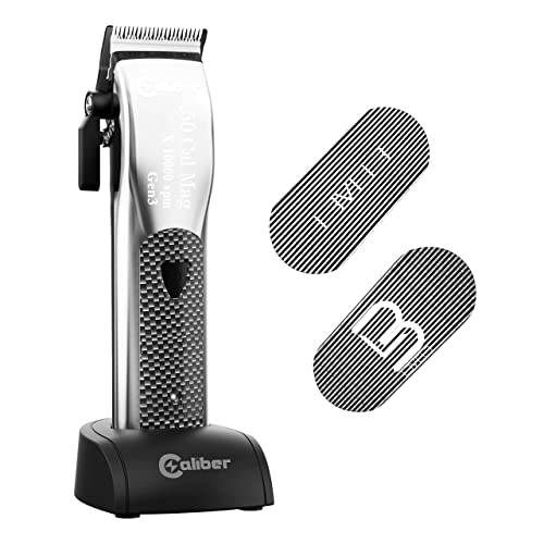 Level 3 Hair Grips and Caliber Pro .50 Cal Clipper - Easy and Convenient Barber Accessories - Long-Lasting Clippers - Grooming Tools