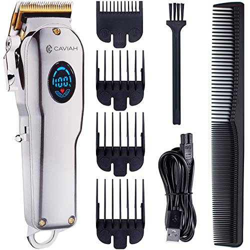 Hair Clippers for Men Professional Cordless Clippers for Hair Cutting Beard Trimmer Barbers Grooming Kit Rechargeable