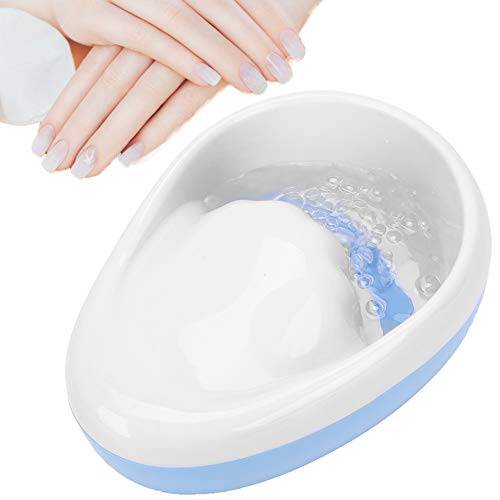 Electric Manicure Bowl Nail Art Polish Remove Wash Soaker Tray Dead Skin Soaking Nail Polish Soften Bowl Nail SPA Manicure Treatment Spa Tool(US Plug)