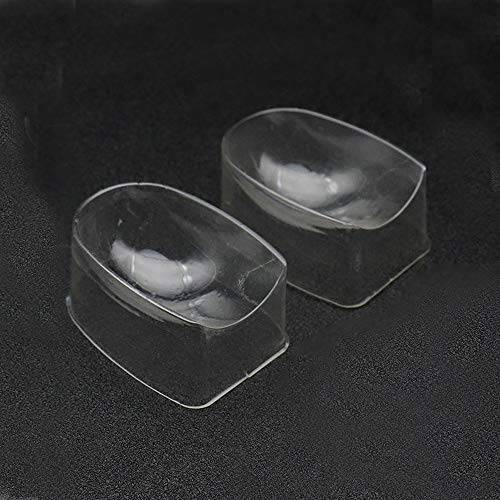 FSYEEL 60 Pieces Disposable Nail Dip Containers, Plastic French Nail Dipping Powder Jars Trays Cases Manicure Moulds DIY Nail Art Equipment