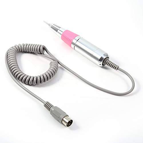 Nail Drill Handle, 30000RPM Nail Polish Handpiece Electric Nail Art Drill Handpiece Nail Grinder Handle Replacement Pen Nail Grinder Salon Home Manicure Tool