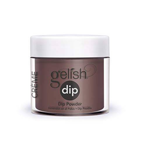 Gelish Powder Dip Collection (Pumps Or Cowboy Boots?) Brown Nail Dip Powder, Brown Nail Powder, Dip Powder Colors, .8 ounce