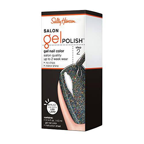 Sally Hansen Salon Pro Gel Nail Polish Lacquer, Glisten Up, 0.24 Fl. Oz.