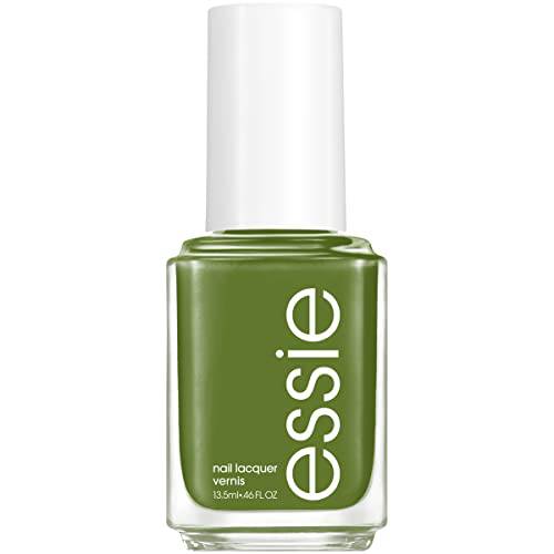 essie Salon-Quality Nail Polish, 8-Free Vegan, Swoon in the Lagoon, Vibrant Green, Willow in the Wind, 0.46 Ounce