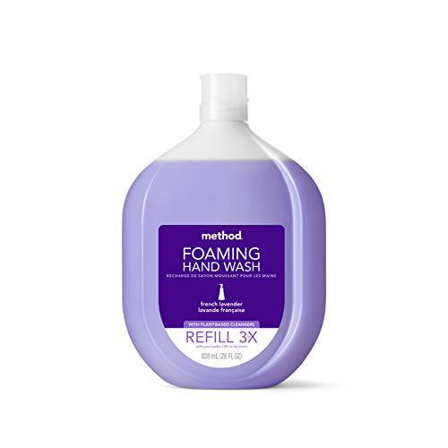 Method Foaming Hand Soap, Refill, French Lavender, 28 Ounce, 1 pack
