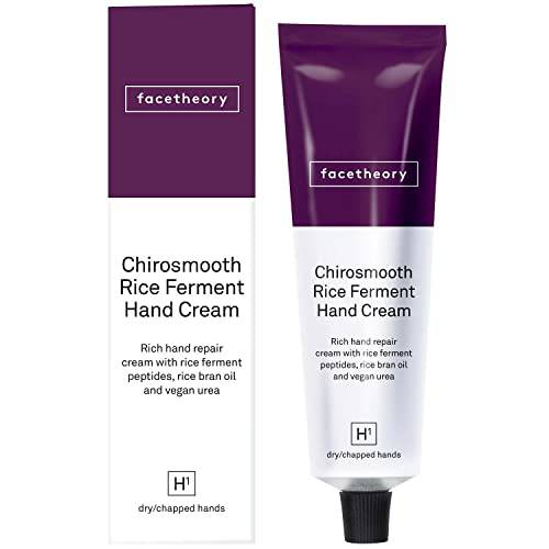 facetheory Hand Cream, Hand and Body Lotion for Dry, Chapped, and Cracked Skin, With Hyaluronic Acid, Aloe Vera, Vitamin C, and Vitamin E