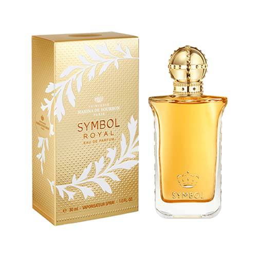 Princesse Marina De Bourbon - Symbol Royal Fragrance For Women - Fruity And Floral Scent - Top Notes Of Peach And Raspberry - Middle Note Of Orange Blossom - Base Note Of Amber - 1 Oz Edp Spray