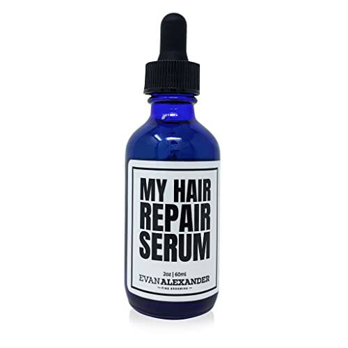 Evan Alexander Grooming MY Hair Serum for Men - Vegan Saw Palmetto Hair Growth Oil and Follicle Support with Pumpkin Seed Oil, and Rosemary Essential Oil - Lightweight - 2 oz - Peppermint Scent
