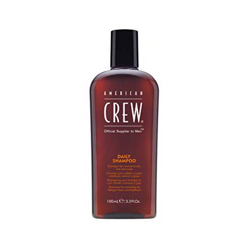 Men’s Shampoo by American Crew, Moisturizing Shampoo for Oily Hair, 3.3 Fl Oz