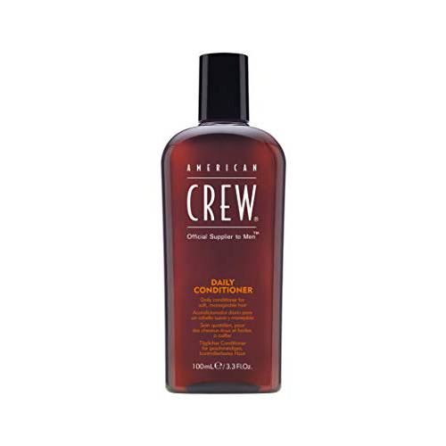Men’s Conditioner by American Crew, Daily Conditioner for Soft, Manageable Hair, Naturally Derived, Vegan Formula, Citrus Mint, 3.3 Oz