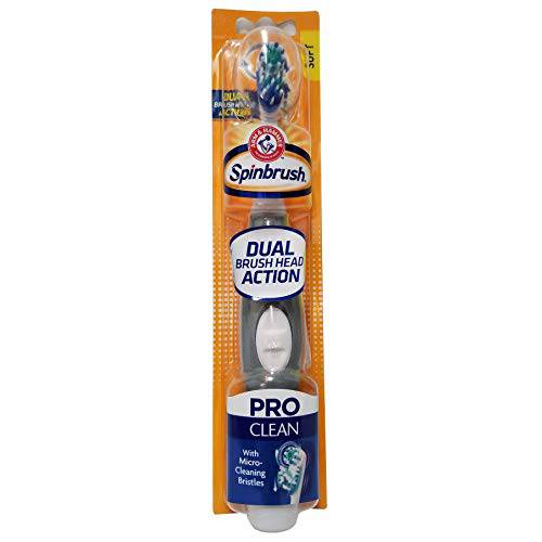 ARM & HAMMER Spinbrush Pro-Clean Soft 1 Each (Pack of 3)