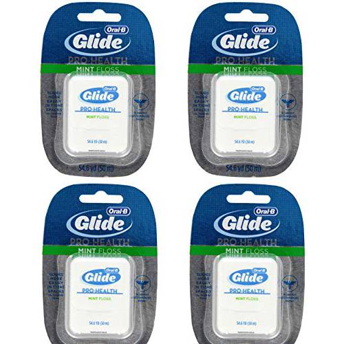 Glide Mint Floss 54.60 Yards (Pack of 4)
