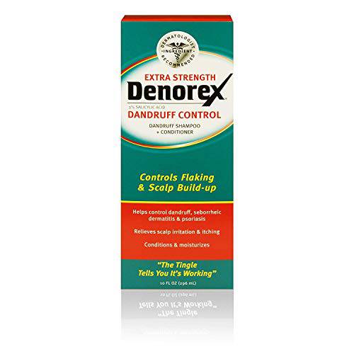 Denorex Extra Strength Dandruff Shampoo + Conditioner 10 oz (Pack Of 3)