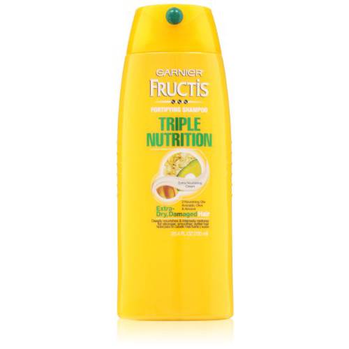Garnier Fructis Triple Nutrition Creamy Shampoo, 25.40-Fluid Ounce
