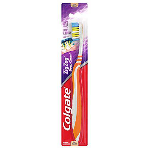 Colgate Zig Zag Deep Clean Toothbrush, Soft - 6 Pack