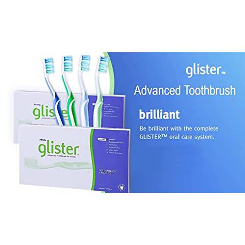 Glister Advanced Toothbrush (4 Brushes)