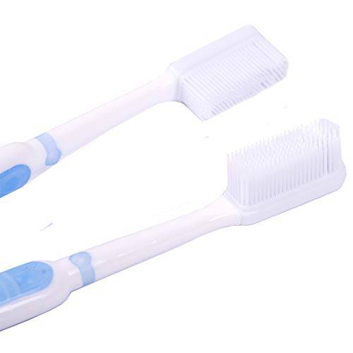 Silicone Bristles Toothbrush 2 Pack - Effective Manual Toothbrush
