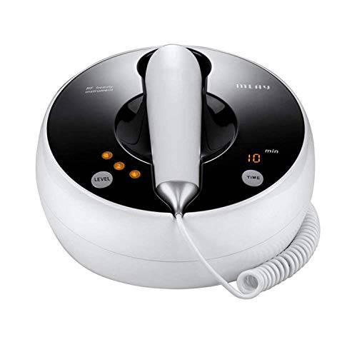 RF Beauty Machine | Lifting | Toning | Wrinkle Removal | MLAY RF Radio Frequency Facial and Body Skin Tightening Machine - Professional Home RF Anti Aging Device - Salon Effects（Gel Included）