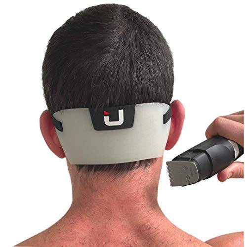 EdgUp 2.0 - Neckline Shaving Template and Hair Cutting Guide | DIY Self Haircutting System | Hands-Free Cut, Trim & Shaving Use for Line Ups | Flexible Durable High-Grade Silicone Stencil