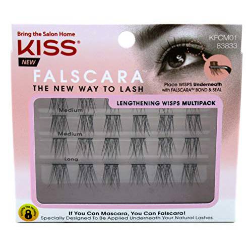 Kiss Falscara Lengthening Wisps Multi-Pack (Pack of 2)