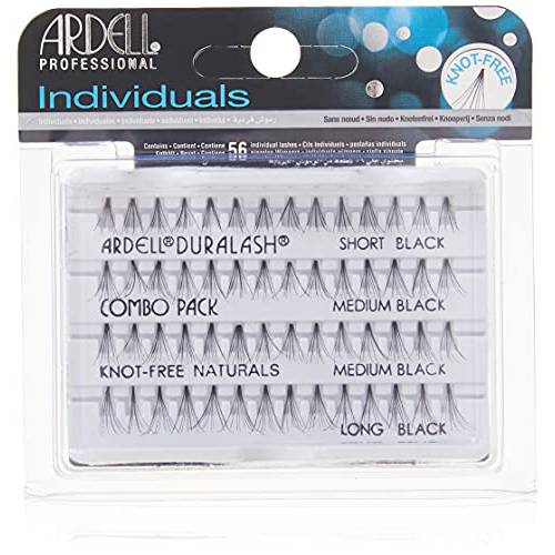 Ardell DuraLash Naturals Combo Pack - Flare Short, Medium, Long Black 240485