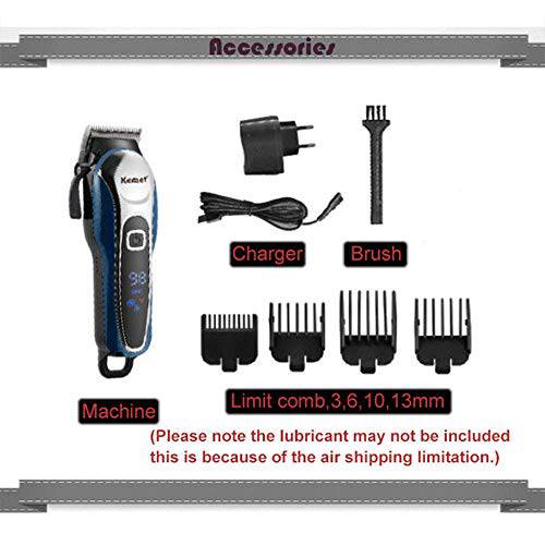 Hair Clippers for Men Professional Set Cordless Mens Clipper Cordless Hair Clippers, Razor Electric Professional Shaver Beard Trimmer