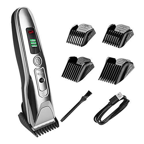 ACMEME Hair Clippers for Men, Professional Cordless Clippers for Hair Cutting Ceramic Blade Beard Trimmer Barbers Grooming Kit - 1 Year Warranty