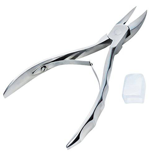 Toe Nail Clipper for Ingrown or Thick Toenails,Toenails Trimmer and Professional Podiatrist Toenail Nipper for Seniors with Surgical Stainless Steel Surper Sharp Blades