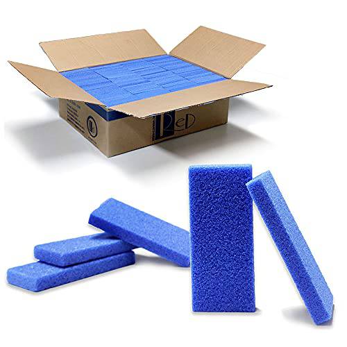 Pumice Stone for Feet 300 PCS/Box Disposable Pumice Stone Bulk Pumice Stone for Feet Callus Remover Nail Salon Pedicure(Blue)
