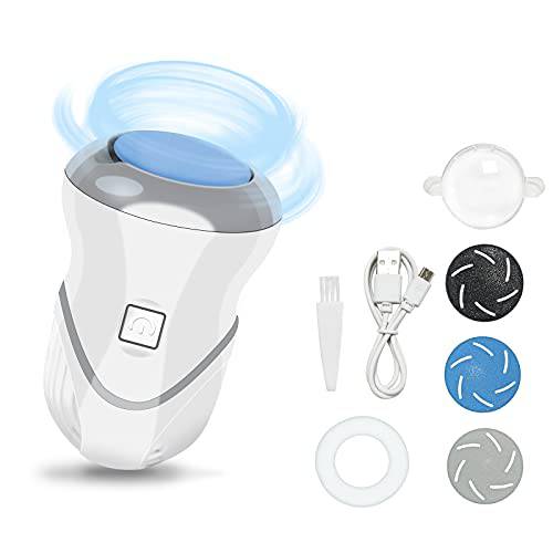KVISTER Callus Remover for Feet Rechargeable, Heel Scraper for Feet, Electric Foot Callus Remover Dead Skin Remover for Feet, Grinding Heads Foot Scraper，Christmas Giftfor LoversFamily Friends Love..