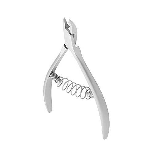 Professional Spring Cuticle Nippers 1/4 Jaw 0.12 Inch (3 mm) STALEKS Pro Smart NS-30-3