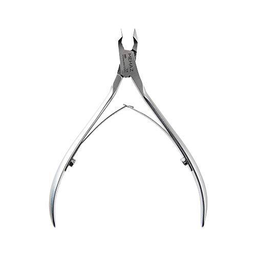 Mehaz Quick Trim Cuticle Nipper, 1/4 Jaw, Stainless Steel with Double Spring Lap Joint