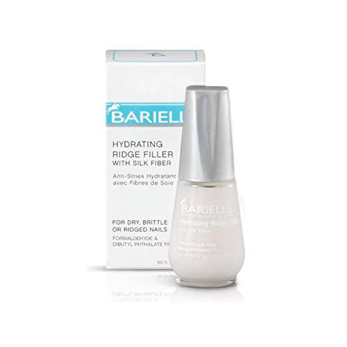 Barielle Hydrating Ridge Filler, Fill and Smooth Unsightly Nail Ridges, For Dry, Brittle or Ridged Nails, Enhances Nail Growth and Strengthening, Base Coat 0.5 Ounce