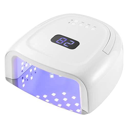 UV LED Nail Lamp Rechargeable 60W Nail Dryer Gel Nail Curing Lamps Portable Nail Light