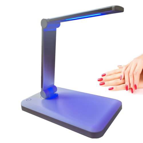 UV LED Fold Nail Lamp, Nail Dryer Gel Nail Polish Curing LED UV Light for Nails Fast Nail Dryer for Gel Polish for Fingernail Toenail Salon