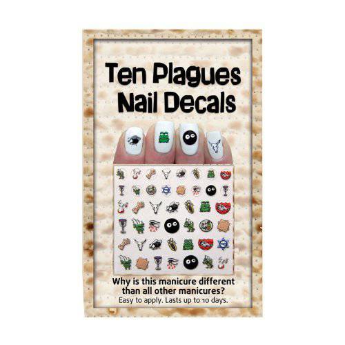 Rite Lite Midrash Manicure Passover Nail Decals for Pesach Seder