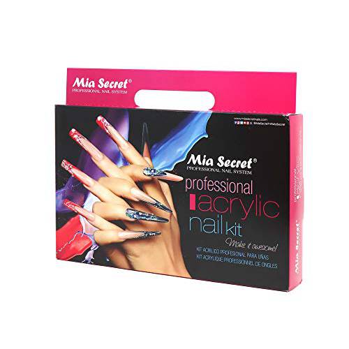 Mia Secret Professional Acrylic Nail Kit/Set For Beginner - Nail kit with everything - Kit de uñas acrilicas completo mia secret - Kit para uñas de acrilico completo