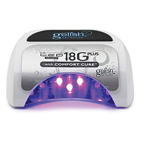Gelish 18G Plus with Comfort Cure with 36 Watt LED, High Performance Gel Curing Light for Your Gel Nail Polish, Gel Lamp, Nail Lamp